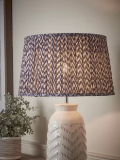 Navy Tapered Chevron Shade
