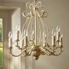 Nine Arm Leaf Chandelier