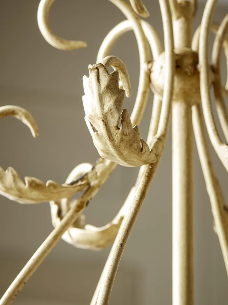 Nine Arm Leaf Chandelier
