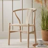 Oak Bow Back Dining Chair