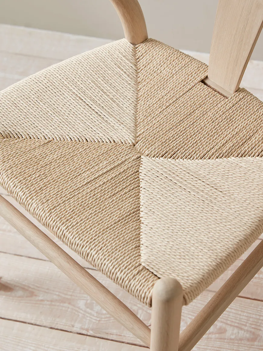 Oak Bow Back Dining Chair
