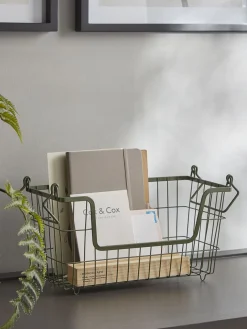 Olive Wire Storage Basket - Small