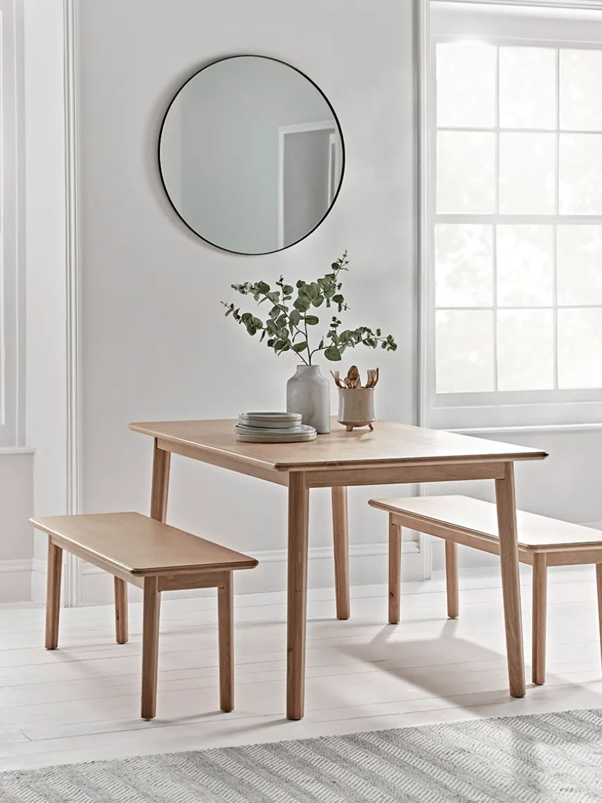 Oslo Oak Long Bench