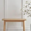 Oslo Oak Petite Bench
