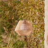 Outdoor LED Tapered Rattan Pendant