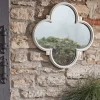 Outdoor Quatrefoil Mirror