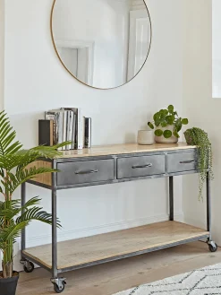 Oversized Frame Mirror - Soft Gold
