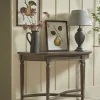 Parquet Acacia Console Table