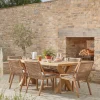 Positano Cross Legged Dining Table