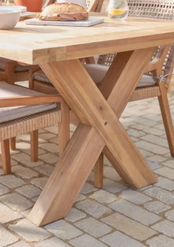 Positano Cross Legged Dining Table