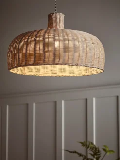 Rattan Dome Shade