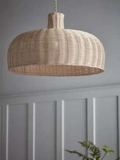 Rattan Dome Shade