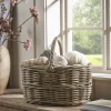Rattan Handled Storage Basket