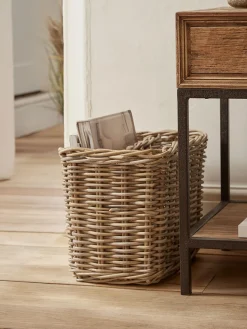 Rattan Magazine Rack