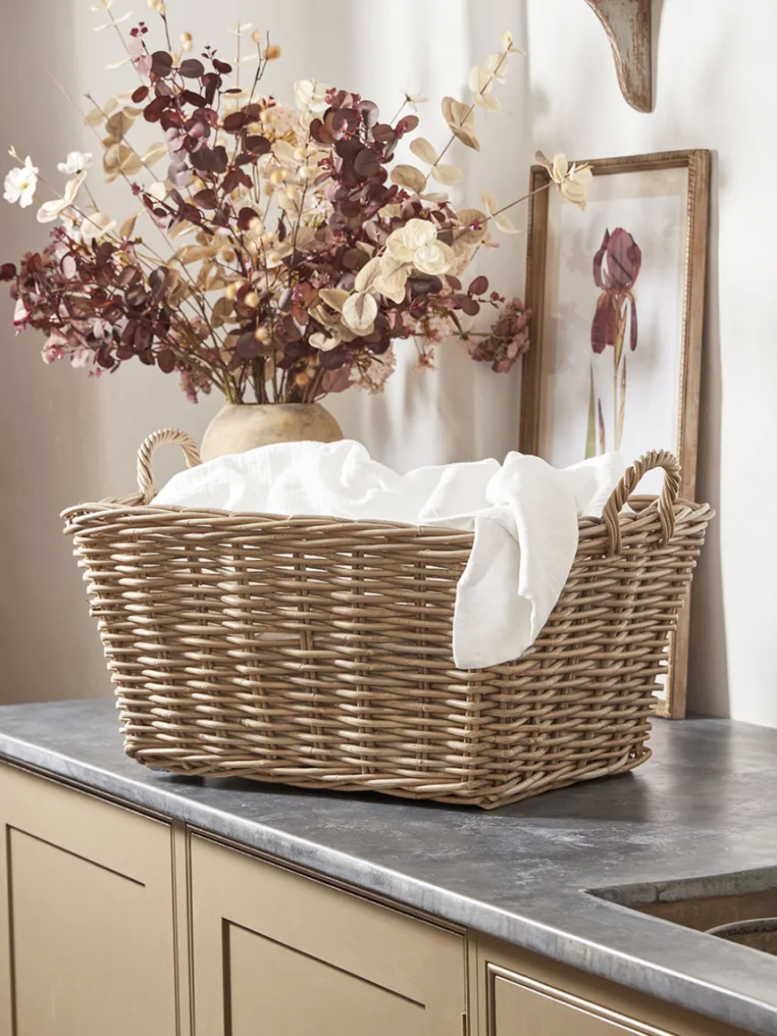 Rattan Rectangular Basket