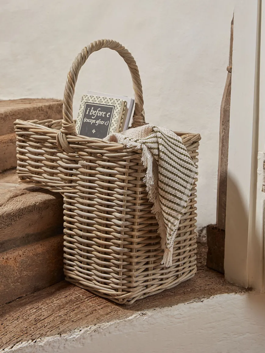 Rattan Stepped Basket