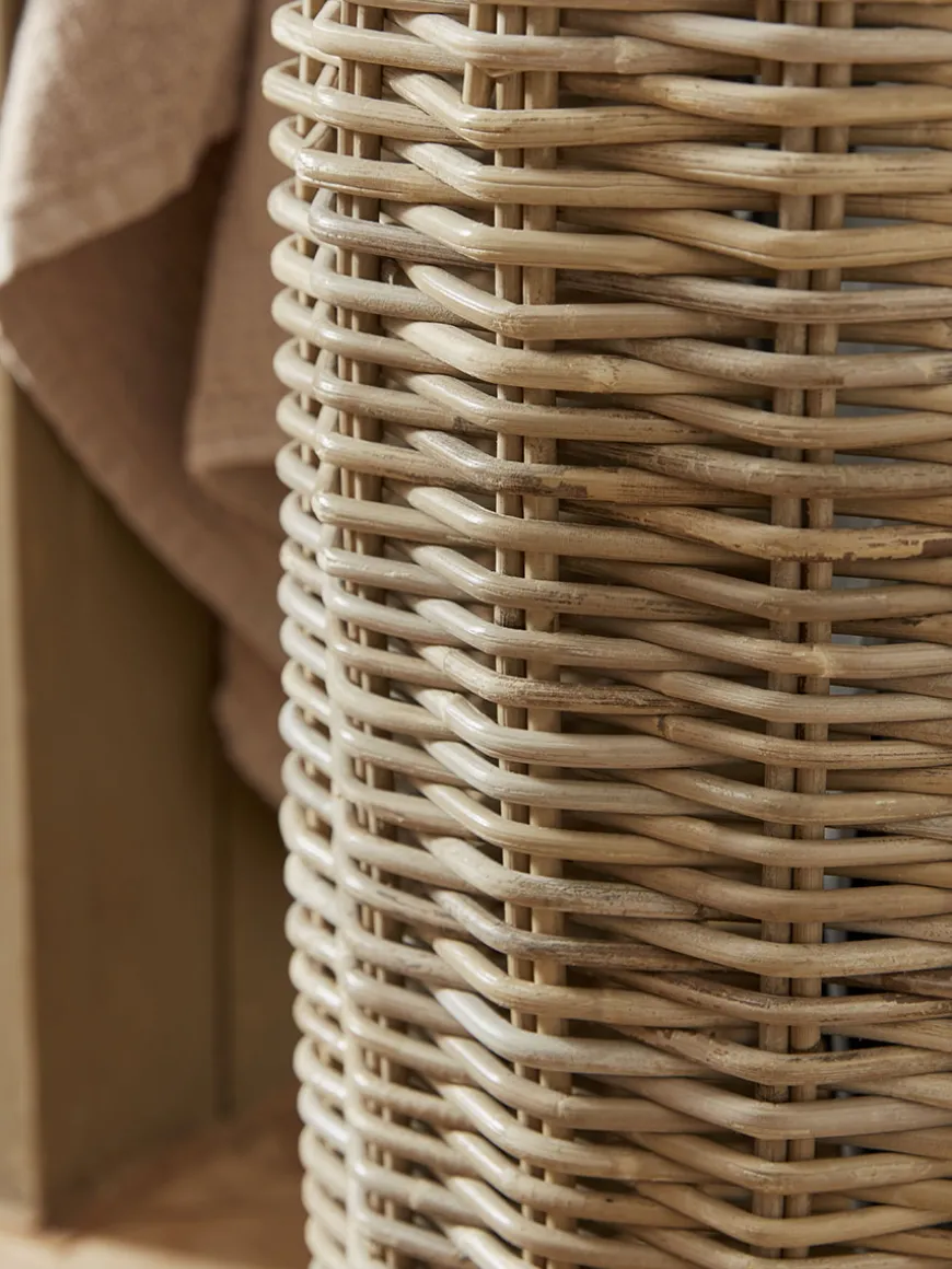 Rattan Umbrella Basket - Round