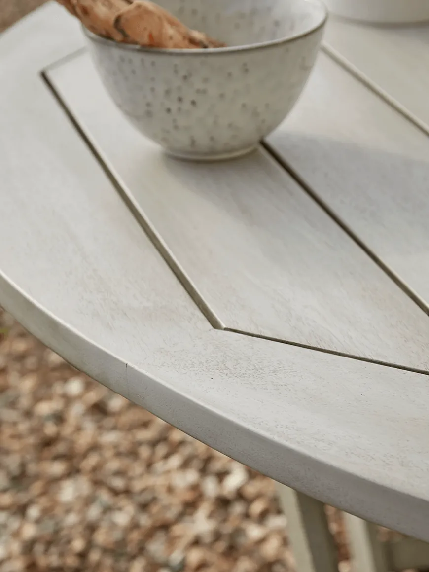 Ravenna Round Dining Set - Grey