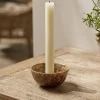 Reactive Glaze Dinner Candle Holder