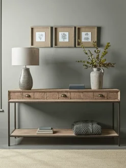 Reclaimed Oak Console Table
