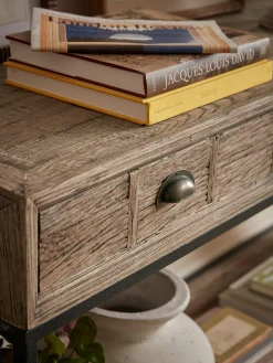 Reclaimed Oak Console Table