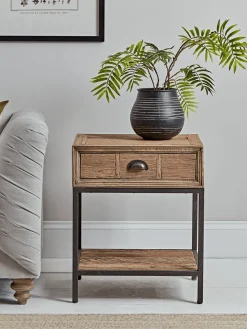 Reclaimed Oak Side Table
