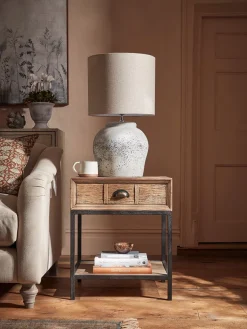 Reclaimed Oak Side Table