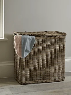 Rectangle Rattan Laundry Basket