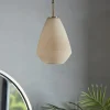 Ribbed Tapered Pendant