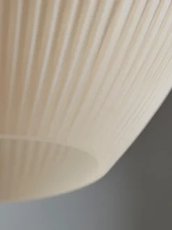 Ribbed Tapered Pendant