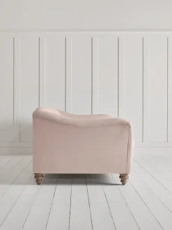 Ribe Three Seater Sofa - Blush Velvet