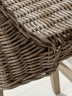 Round Rattan Counter Stool
