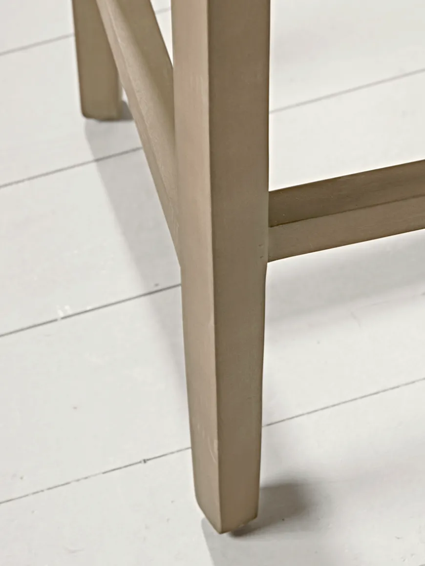 Round Rattan Counter Stool