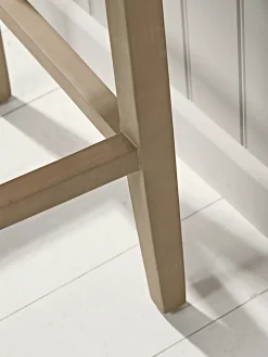 Round Rattan Counter Stool