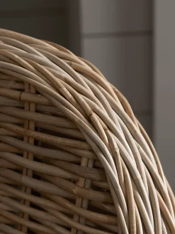 Round Rattan Tub Chair