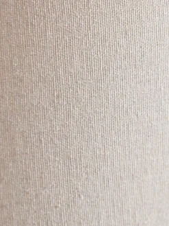 Round Ribbed Table lamp - Neutral