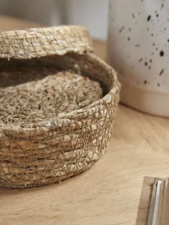 Seagrass Coaster Set