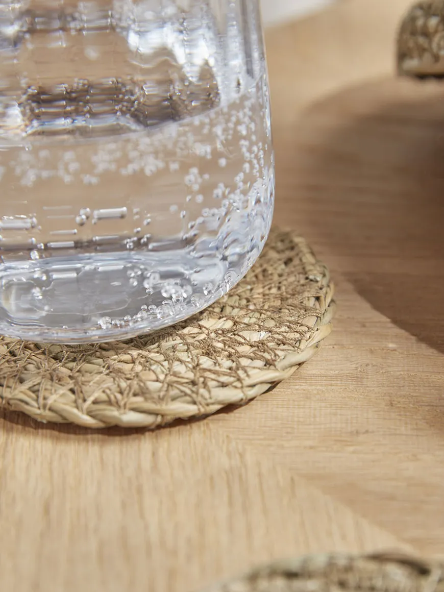 Seagrass Coaster Set