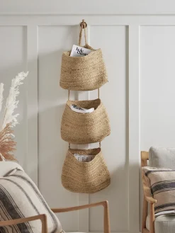 Seagrass Hanging Magazine Holder