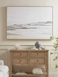 Shoreline Framed Canvas