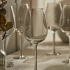 Six Smoked Wine Glasses