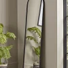 Slim Arch Mirror - Black