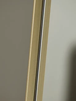 Slim Arch Mirror - Soft Gold