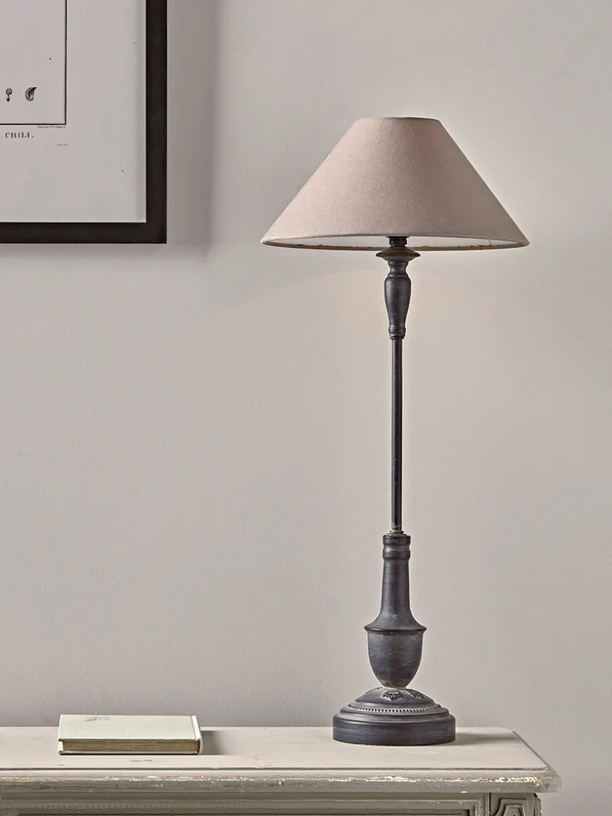 Slim Metal Bedside Lamp