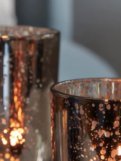 Snowflake Silhouette Tealight Holder