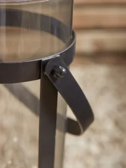 Solar Wire Lights Column Lantern - Tall