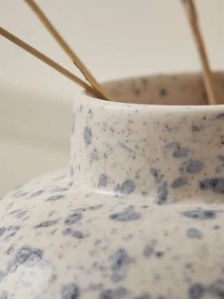 Speckled Blue Vase