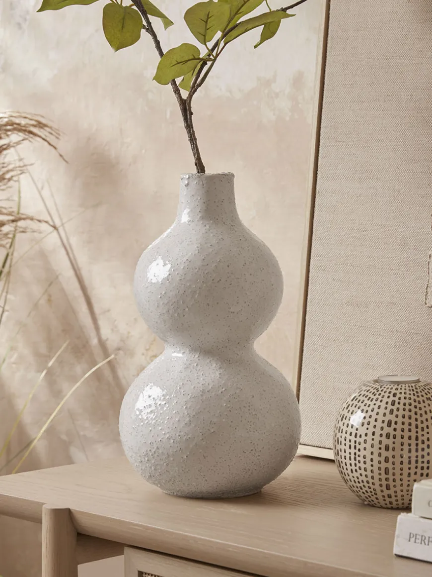 Speckled Stoneware Vase