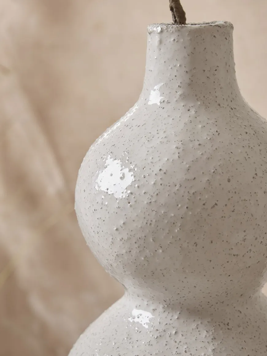 Speckled Stoneware Vase