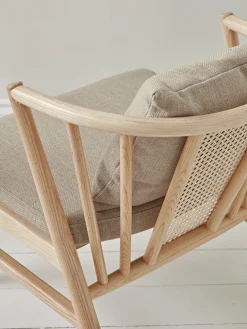 Spindleback and Cane Occasional Chair